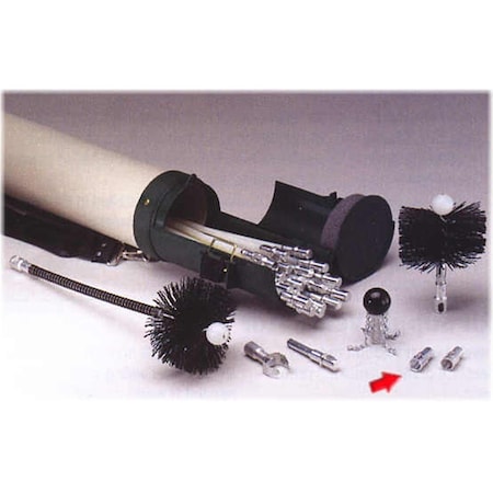 Rickis Rugs A.W. Perkins Co 2723 Pro-spin To RoVac Adaptor Prospin On Brush End RoVac On Drill End RI1655366